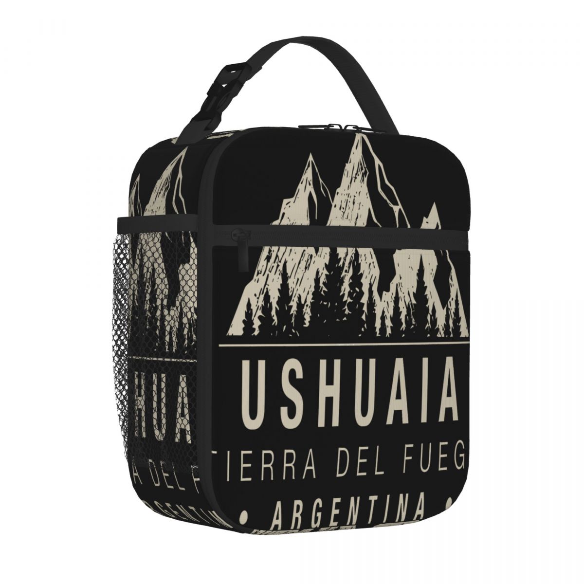 Bestselling Ushuaia Tierra Del Fuego Argentina Unisex Reusable Lunch Bag Family Picnic Thermal Food Carrier One Size