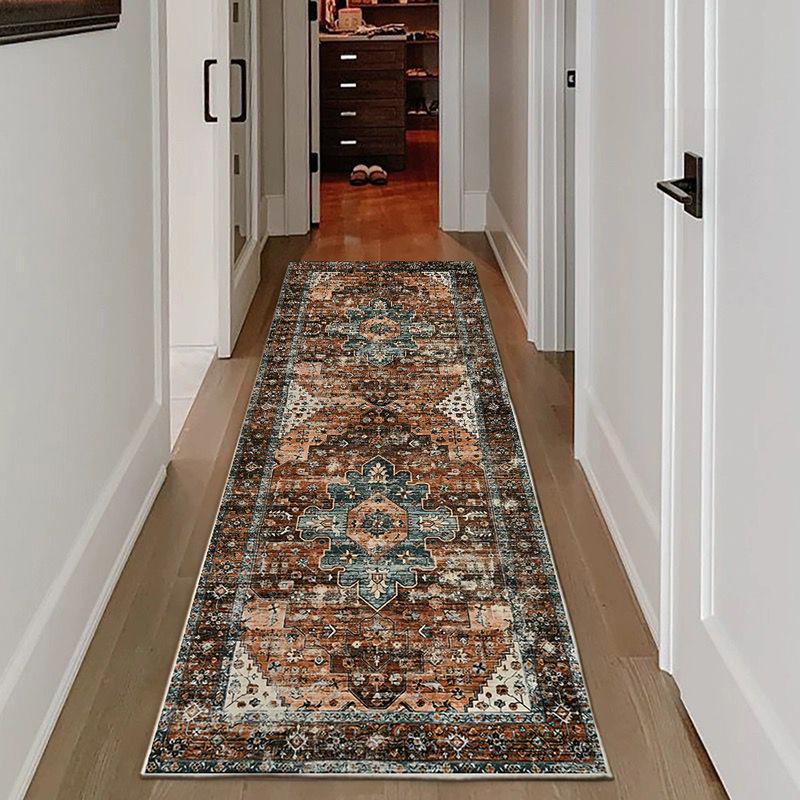 Bohemia Style Carpet Corridor Hallway Longe Area Rugs Stairway Runners Customizable 2M/3M Floor Mat Home Porch Entry Doormat