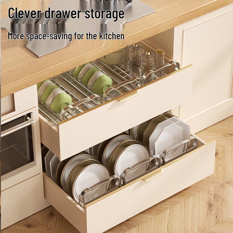 3-Tier Stainless Steel Dish Drying Rack
