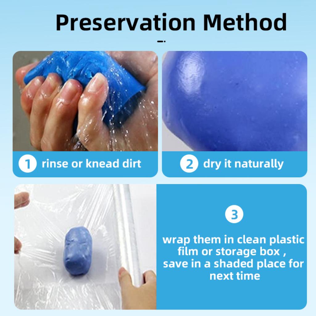 100 г глина для чистки автомобиля, синяя волшебная глина, инструменты для чистки автомобиля, волшебная грязь, автомобильный очиститель, мини-ручная автомойка, автомойка