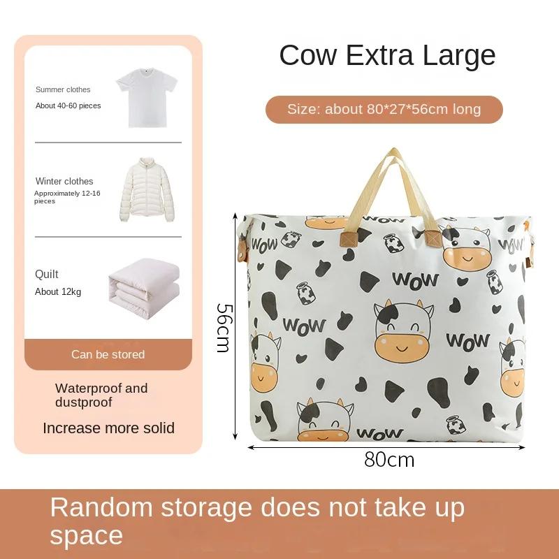 

Quilt Storage Bag Dormitory Sorting Bag Clothing Large Capacity Quilt Luggage Bag Moving Handheld Packaging Bag