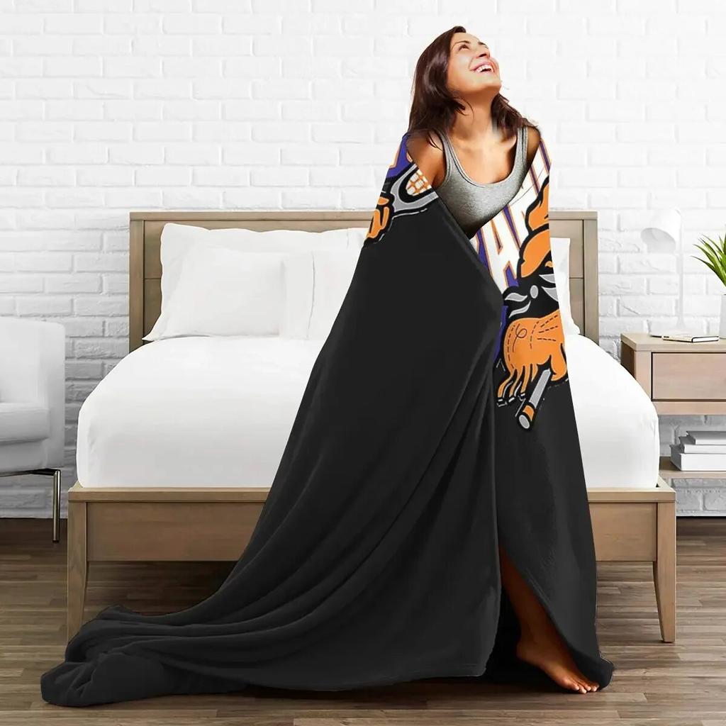 Buffalo Bandits Blankets Soft Warm Flannel Throw Blanket Cover for Bed Living room Picnic Travel Home Couch