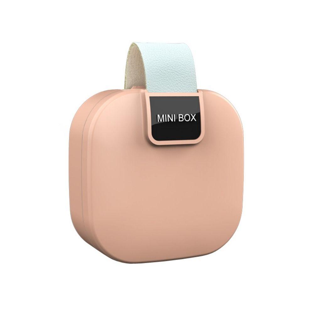 Mini Charger Storage Box Portable Data Cable Storage Box Multifunctional Storage Box  Office