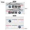 2 SZT. Naklejki na lusterko wsteczne samochodu Naklejka dekoracyjna na karoserię do BMW M M1 M2 X1 X3 X5 X6 X7 M3 M4 M5 M6 E46 E39 E53 Akcesoria samochodowe
