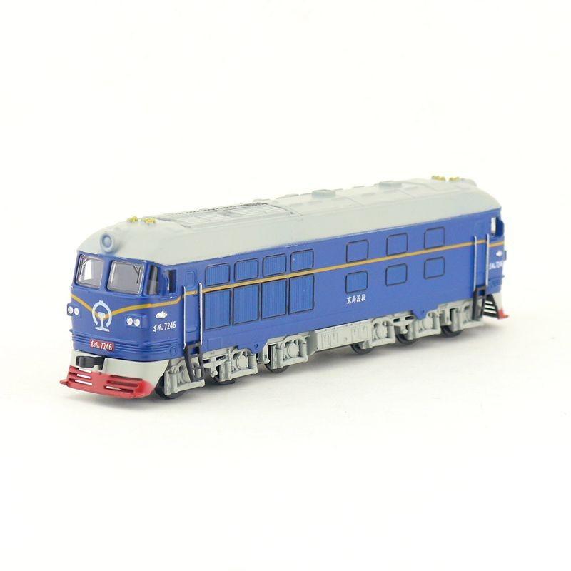 Simulation Dongfeng Alloy Train Model Toy With Sound And Light Functions