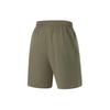 Li Ning Fitness Series Solid Color Elastic Quick-Dry Knitted Sports Shorts Men Shorts Military-Green AKYU353-8