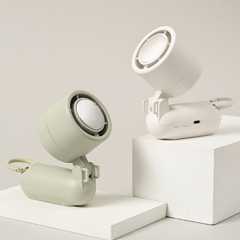 LED Display Mini Handheld Fan 3 Gears Adjustable Outdoor Cooling Fan Small Electric Fan Summer