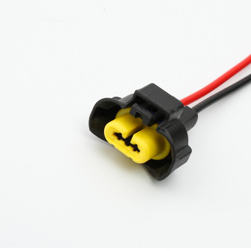 H8 H11 Car Light Socket With Cable For Nissan Headlight Base Connector Accessories
