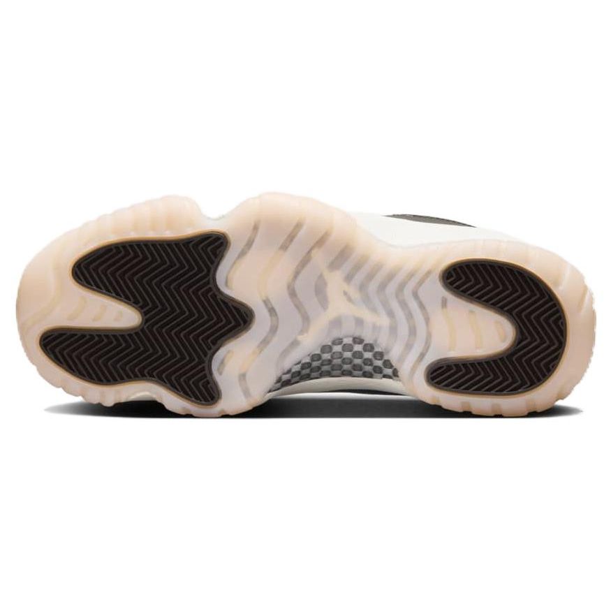 Air Jordan 11 Retro Neapolitan Women Sneakers Brown Sail Velvet-Brown AR0715-101