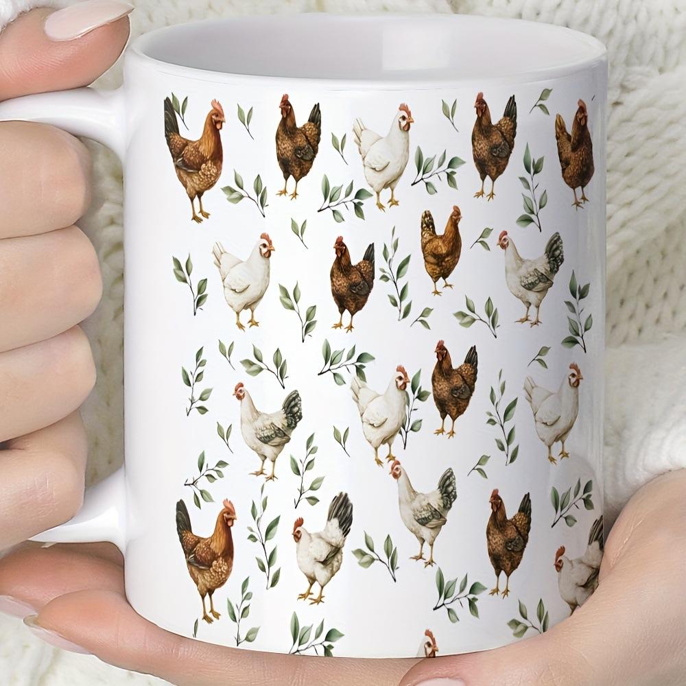 Baifenbai Home Furnishing White New, Hot-Selling Mug Office Cup Household Cup Ins Wind