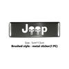 3D Metal Sticker Car Logo Rear Trunk Body Emblem Stickers Decal For Jeep Grand Cherokee Patriot Renegade Compass Wrangler AMR1