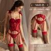 Xianyi Erotic Underwear Steel Tray Vest Uniform Temptation Nightclub Clothes Pure Desire Private Lace Free-to-take Set 586