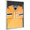 Rahmenbox T-Rahmen Aluminiumrahmen für Trikot Acryltür Filz Innenfutter 70 x 90 cm