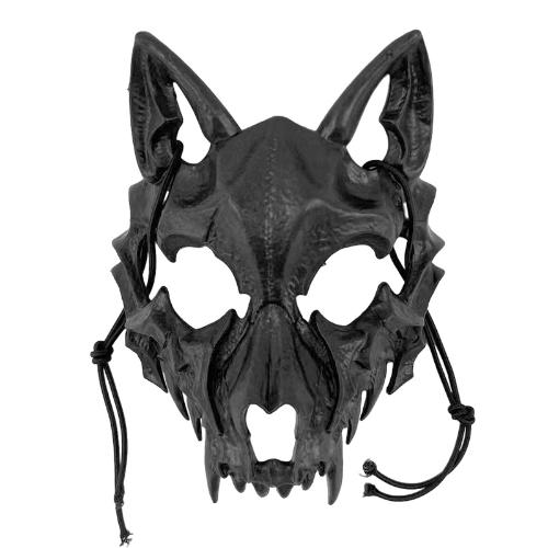 Halloween Cosplay Costume Kit Animal Dragon God Tengu Mask Terrifying Yasha Costume for Men Women Party Anime Cos