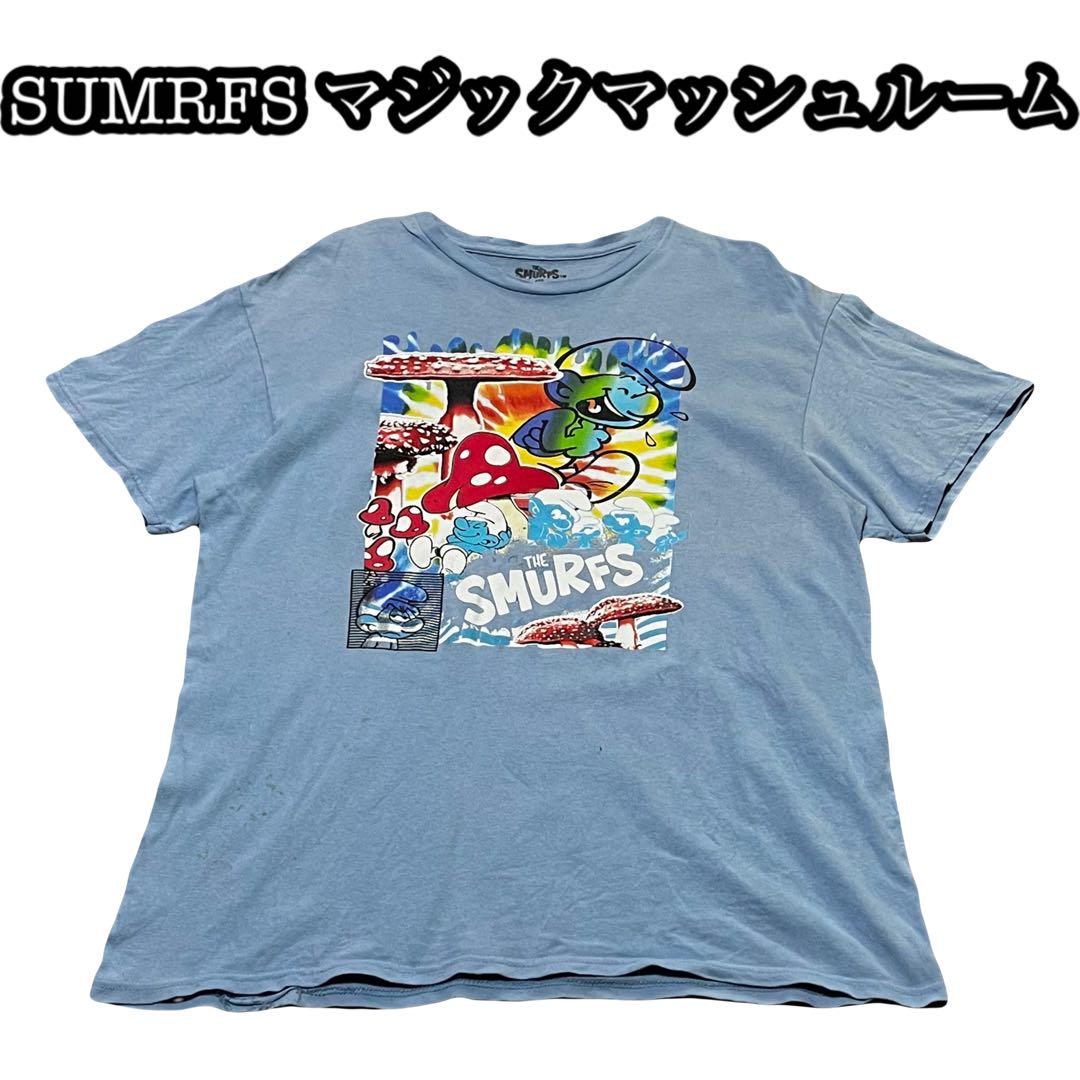 

[Б/У] 90-е Y2K Зарубежное издание SUMRFS Supreme Stussy Футболка Синяя