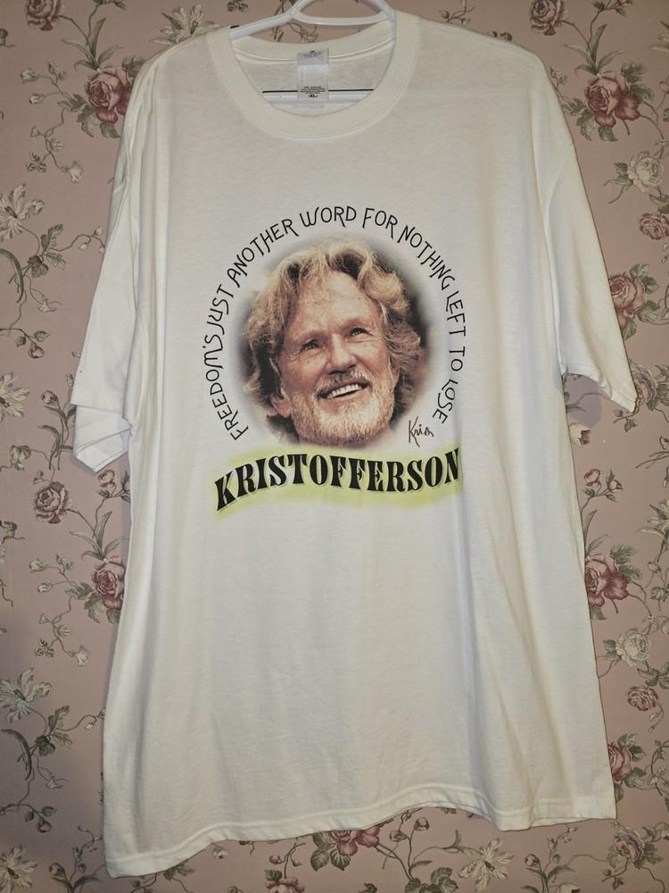 Kris Kristofferson Bobby McGee Tshirt Size S to 5XL UR174 Unisex T-Shirt XXXL