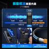 Electric Bicycle/Motorcycle/Car Air Pump, Cordless, 6000mAh High-Capacity Battery, Compatible with Presta/Schrader/American Valves, Automatic Shut-off