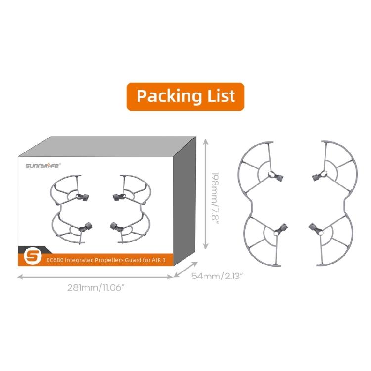 for Air 3 Protector Crash Rings Propellers Protections Cover Anti-Collision