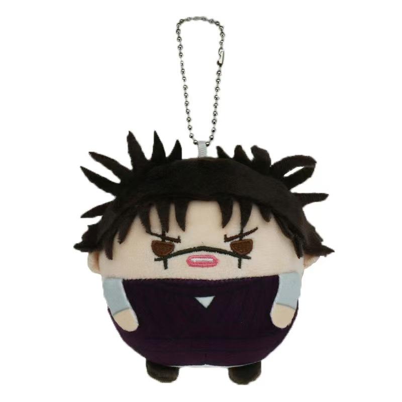 New Jujutsu Kaisen Plush Keychain 13cm Plushies Stuffed Doll Toys Fushiguro Megumi Itadori Yuji Okkotsu Yuta Zenin Naoya Choso