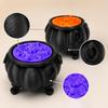 Novelty Halloween Ornaments Decoration 3D Printed Pumpkin Statue Funny Witch Pot Sculpture Fidget Clicker Halloween Party
