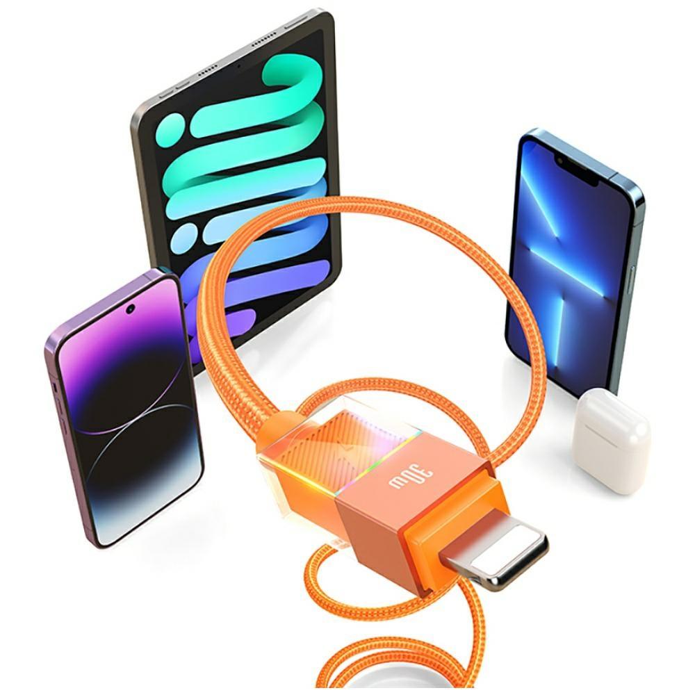 Kabel USAMS SJ776 PD 30W USB-C/Lightning 1,2 m annish
