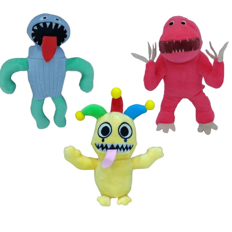 Banban Garden Plush Toys Trash Can And Clown Figures