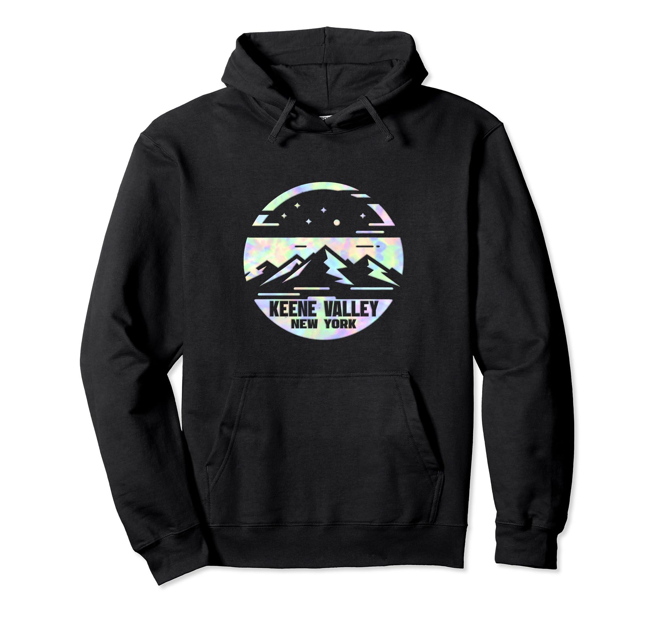 

Keene Valley New York Mountain Designs Keene NY Hoodie