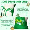Kid Apron and Chef Hat Set - R HORSE 2Pcs Adjustable Children Green Kitchen Apron, Dress up Role Play Chef Toy Cooking Baking Painting and Training