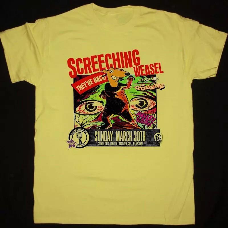 

Screeching Weasel We Are Back Tour 2025 T Shirt Unisex T-Shirt XXL