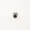 Natural Black Onyx Gemstone 925 Sterling Silver Jewelry Handcrafted Women's Ring RR-67-16