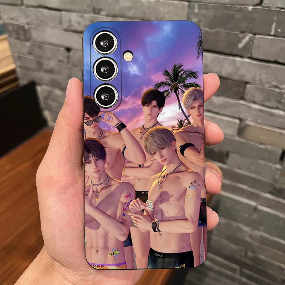 Love And Deepspace Boys Phone Case For Samsung S25 Edge S24 S23 S22 S21 S20 Ultra Plus Fe Galaxy A54 A53 A34 A25 A16 Silicon Cov