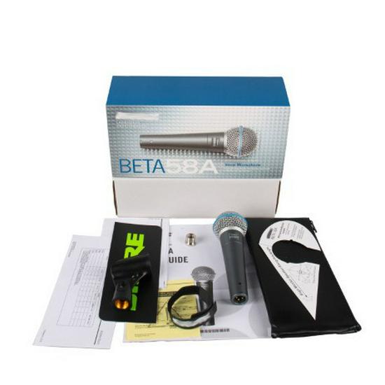 

Динамический проводной микрофон Beta58a для выступлений, караоке и прямых трансляций