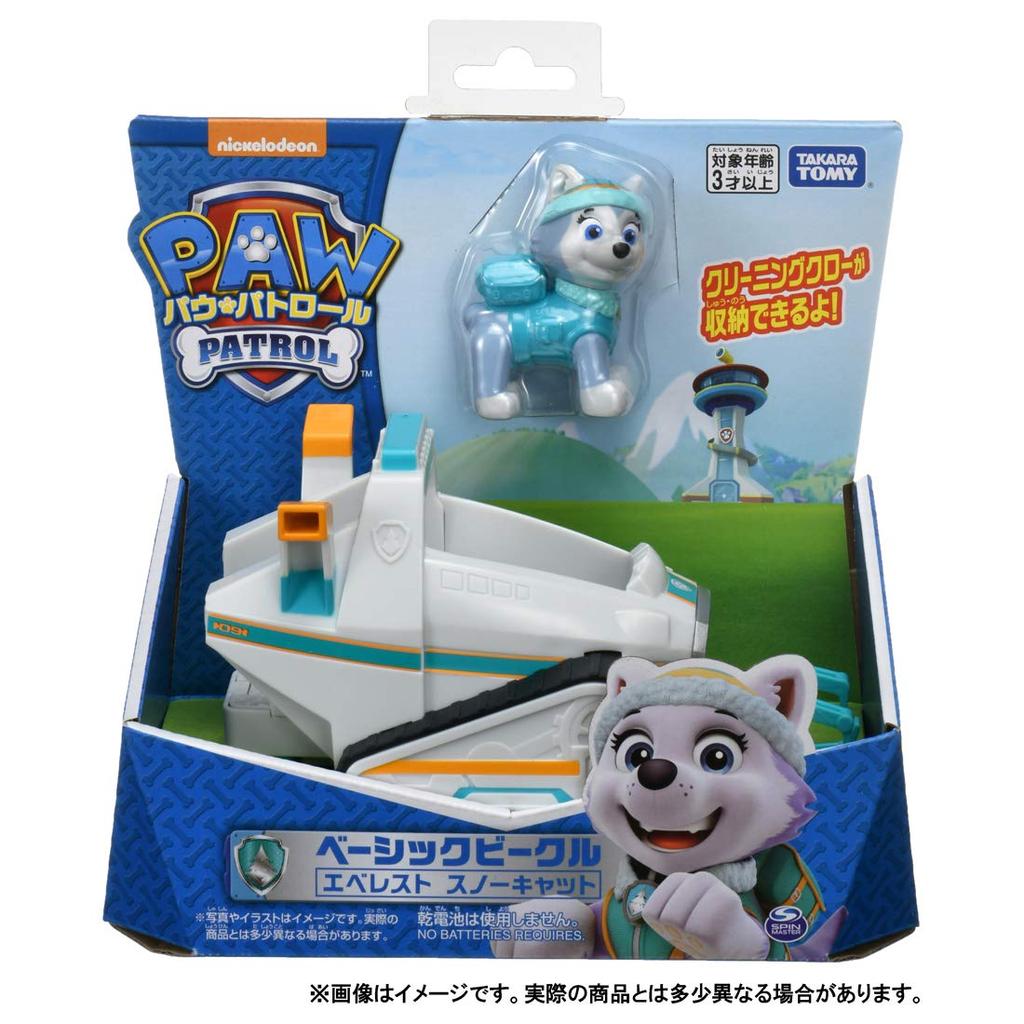 Takara Tomy Paw Patrol Basic Vehicle (with figure) Everest Snowcat
