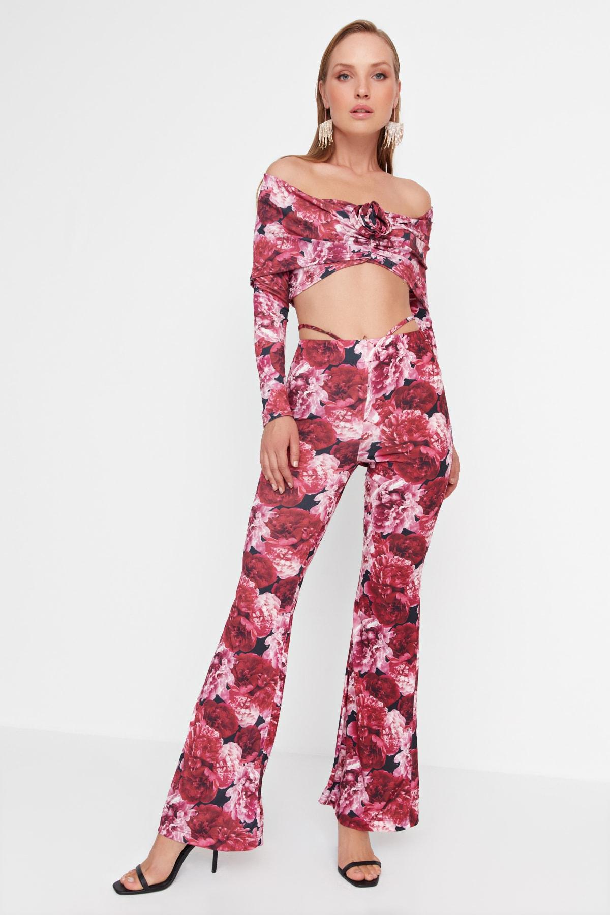 

Брюки - Многоцветный - Широкие штанины