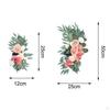 2 Pack Wedding Arch Floral Swag with Artificial Blooms for Home And Event