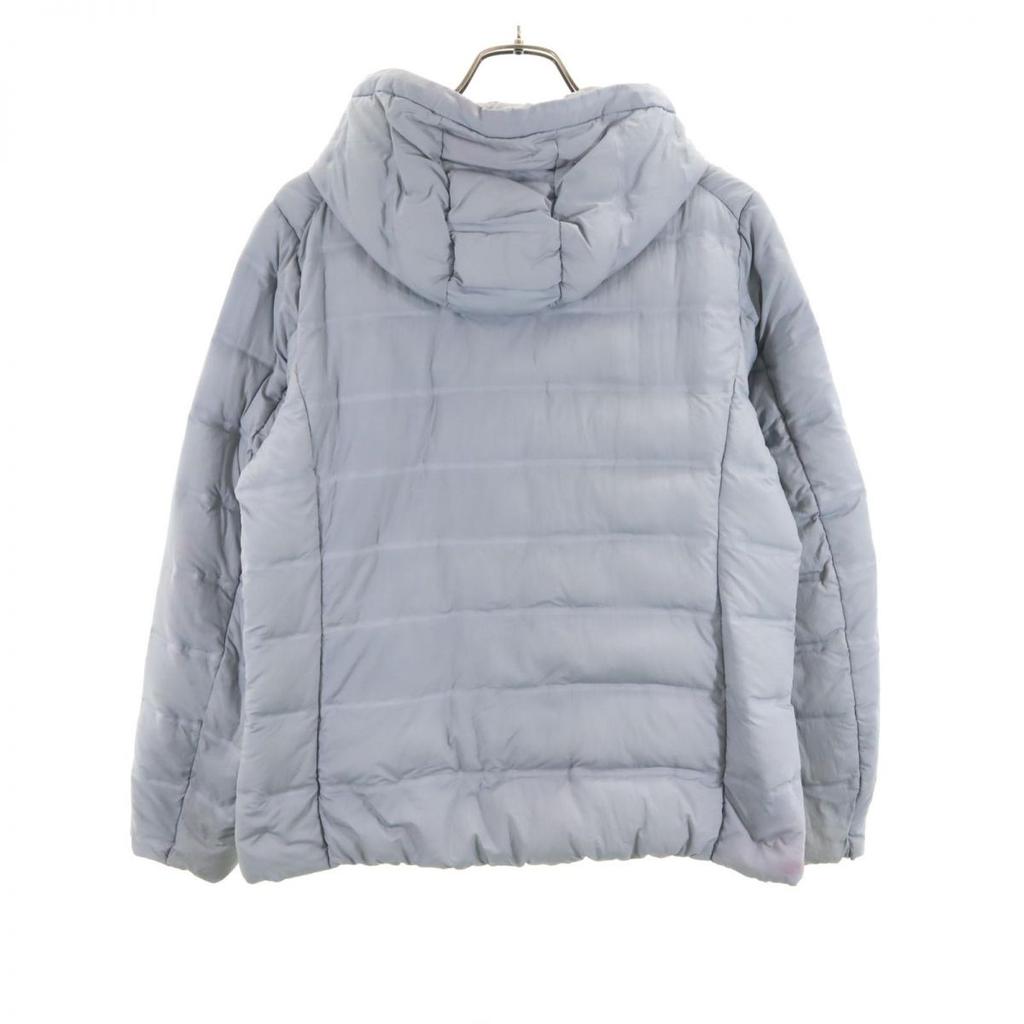 UNIQLO seamless Ultra light down jacket L gray hood Women Used