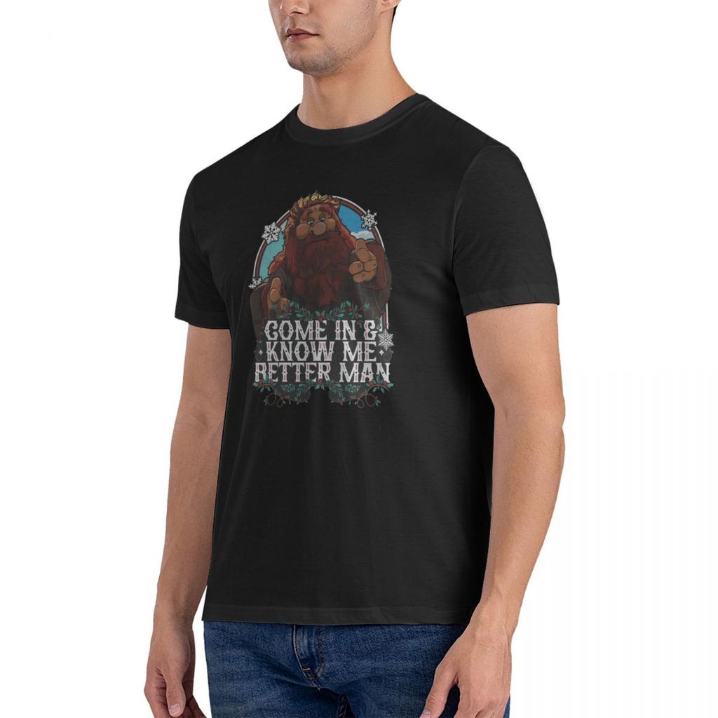 T Shirt Muppet Christmas Carol Come In And Know Me Better Man Print Casual Short Sleeve Tees Unisex Gothic T Shirt