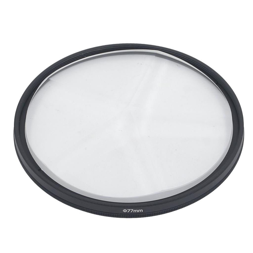 Filtr pryzmatowy pentagonalny 77MM Filtr specjalny pryzmatowy Zmienna liczba obiektów Filtr obiektywu fotograficznego dla