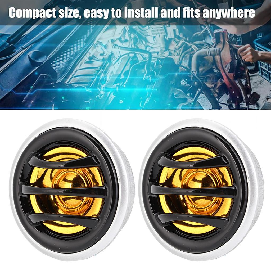 2Pcs 12V 150W Car Mini Super Power Loud Dome Audio Stereo Speaker Tweeter Loudspeaker Horn