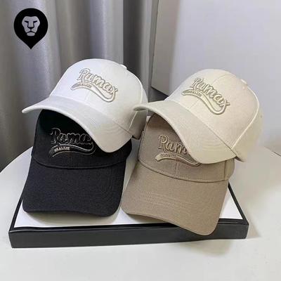 New Hat Pineapple Cloth Embroidered Letter Cap Spring and Autumn Outdoor Sun Hat Men's and Women's Composite Baseball Cap
