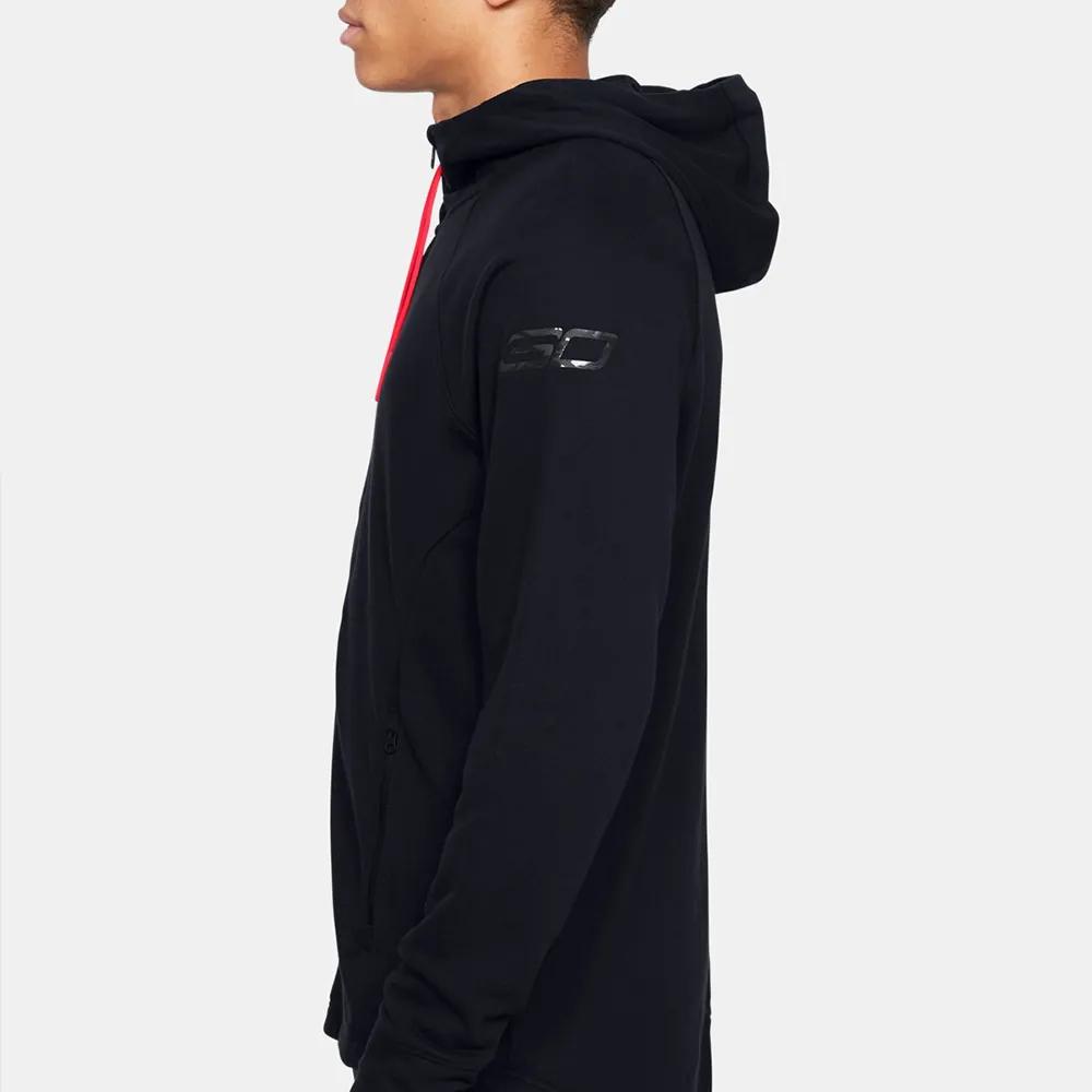 Under Armour Jackets Men's Black Hooded Moderate Other (Unisex) Jackets 1351317 001