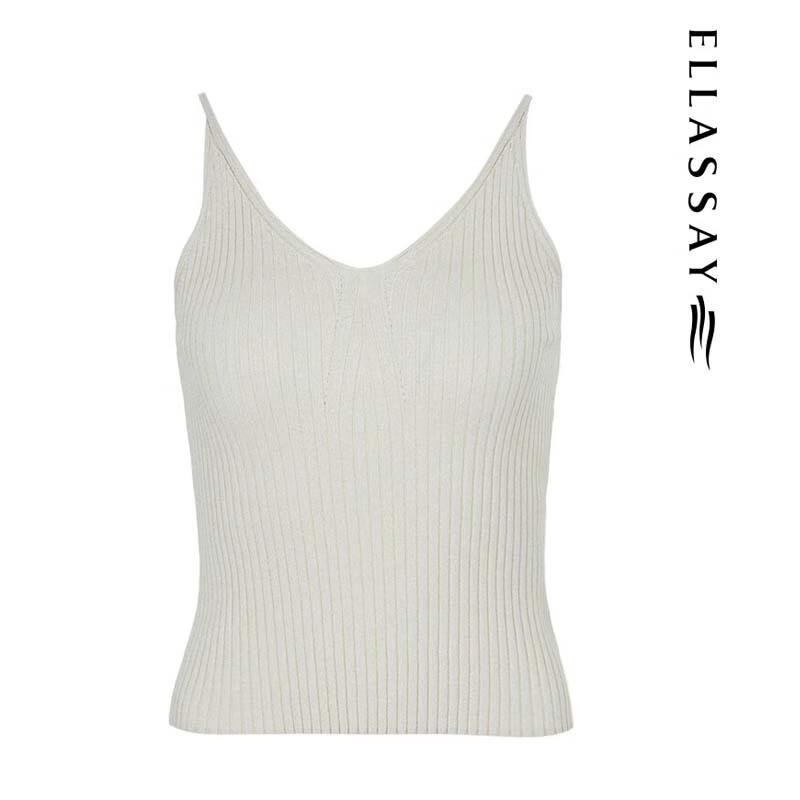 ELLASSAY Women's Elegant Sleeveless Knit Top EWE345M07000