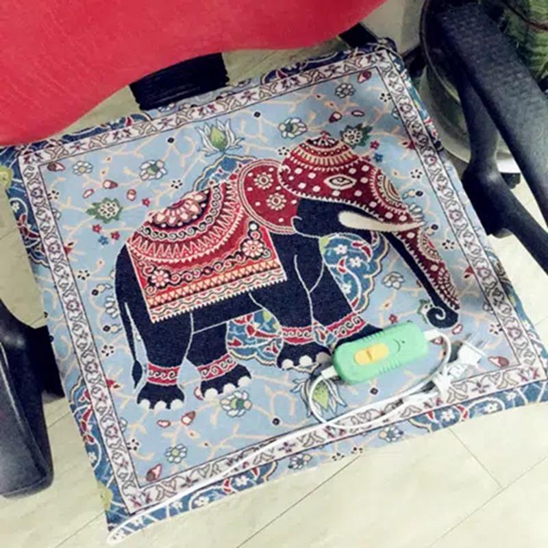 Perna de incalzire electrica detasabila si lavabila Perna pentru scaun de birou Perna mica de incalzire electrica Perna de incalzire electrica Tip femela de incalzire