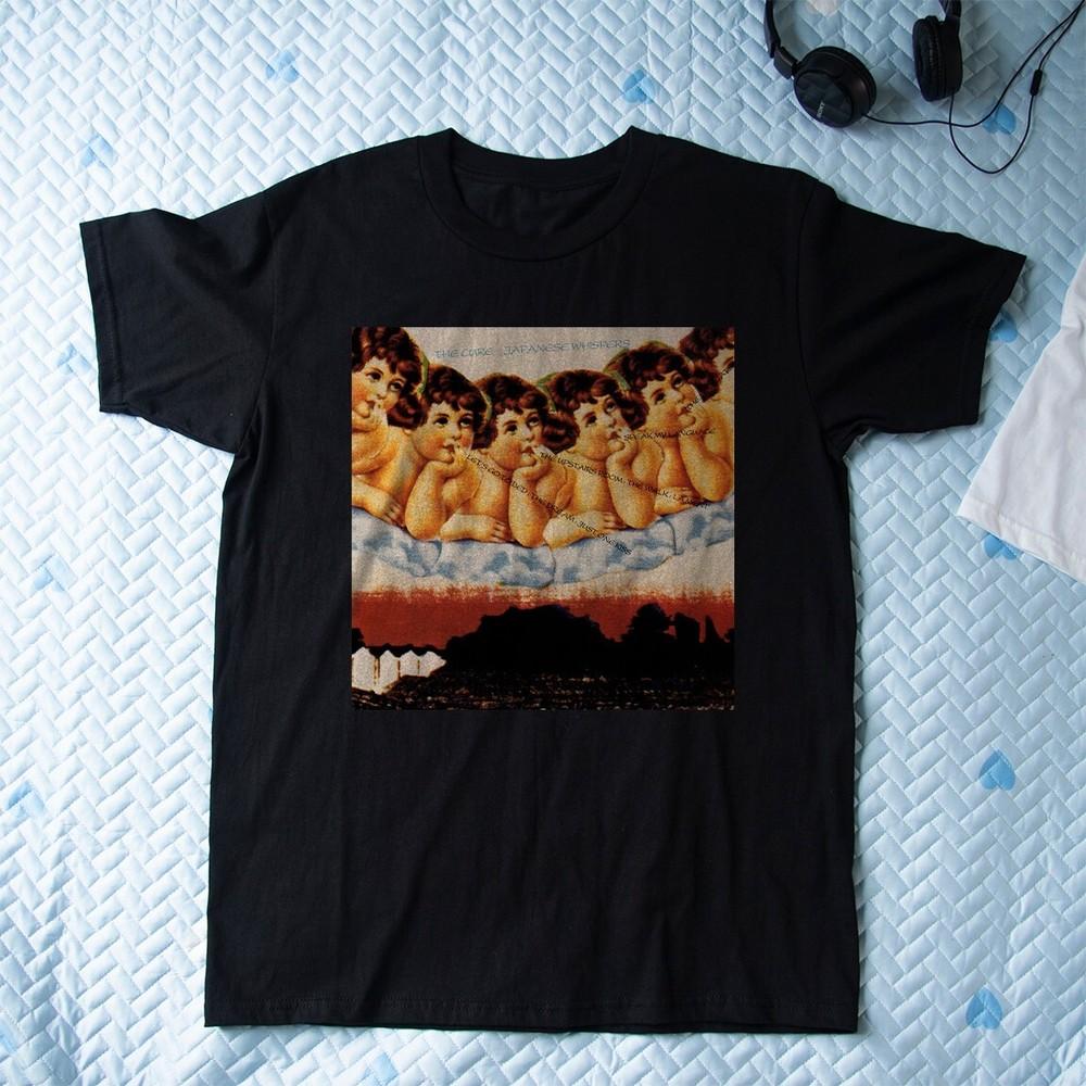 The Cure Japanese Whispers Unisex Black T-shirt Size S-5XL Unisex T-Shirt M