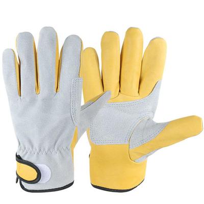 1 Pair, Faux Leather Work Gloves, Gardening Gloves, Men's Faux Leather Work Gloves One Size