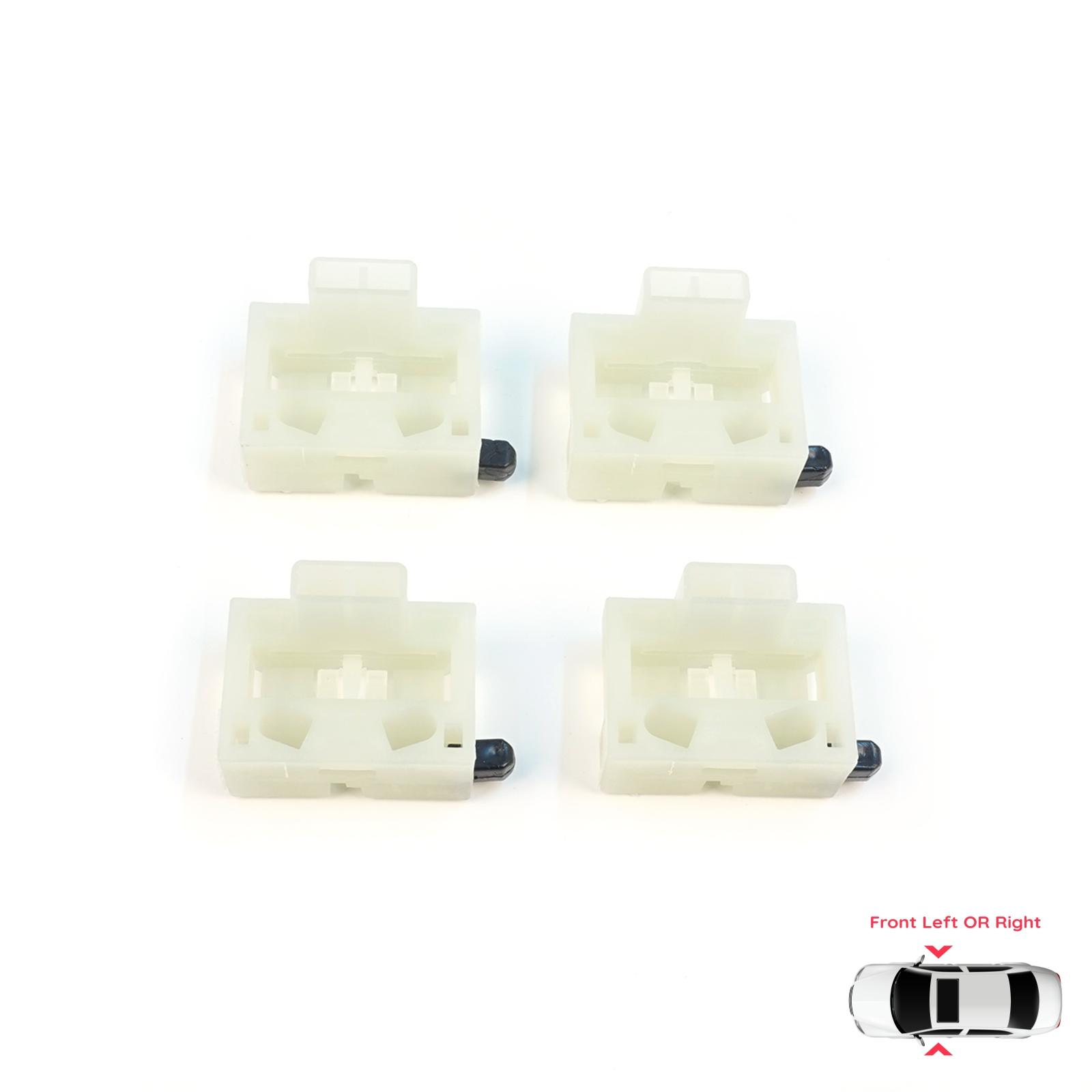 

BWR1217-2 4 Pieces Window Regulator Repair Clips Front Door for Chevrolet Cruze MK1 2008-2016 Volt MK1 2010-2015 95382556