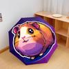 1 PC Automatic Folding Umbrella - Guinea Pig Pattern, Portable & Foldable Design with 8 Ribs, Christmas Birthday Gifts