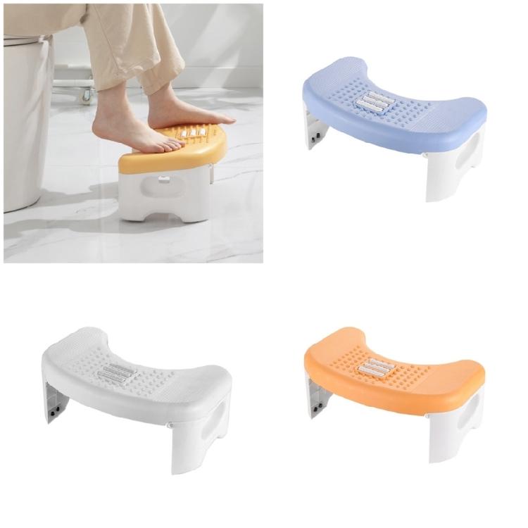 Household Toilet Footstool Squatting Tool Foot Seat Rest Helper Training Stand Portable Plastic Step Stools Easy To Use