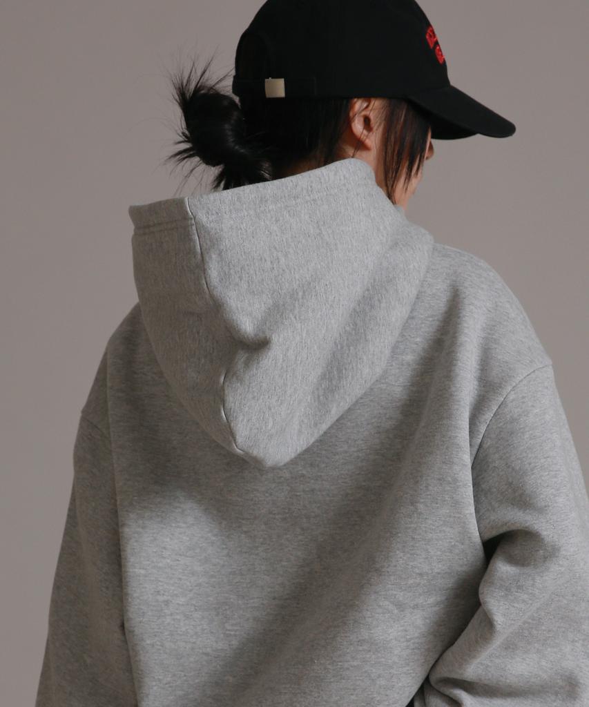 Like The Most Jupiter Oversized Hoodie_Melange