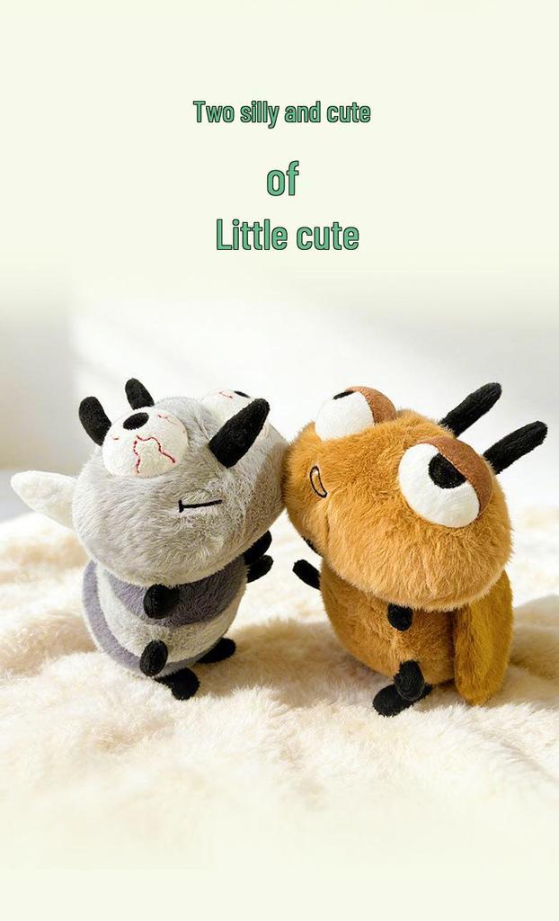 Summer Stooges Mosquito & Cockroach Prank Plush Toys - Funny Gift for Kids